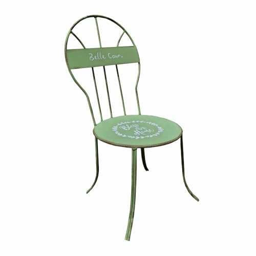 TentHome Blumenhocker Metall Vintage Shabby Kleiner Sitzhocker Landhaus Pflanzenhocker Rustikal Fußbänkchen Tritthocker Kinderhocker Used-Look Garten Dekohocker Shabby grün, klein TentHome Blumenhocker Metall Vintage Shabby Kleiner Sitzhocker Landhaus Pflanzenhocker Rustikal Fußbänkchen Tritthocker Kinderhocker Used-Look Garten Dekohocker Shabby grün, klein von TentHome