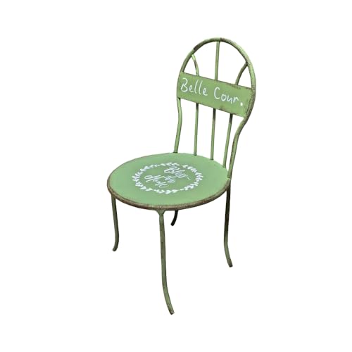 TentHome Blumenhocker Metall Vintage Shabby Kleiner Sitzhocker Landhaus Pflanzenhocker Rustikal Fußbänkchen Tritthocker Kinderhocker Used-Look Garten Dekohocker Shabby grün, mini TentHome Blumenhocker Metall Vintage Shabby Kleiner Sitzhocker Landhaus Pflanzenhocker Rustikal Fußbänkchen Tritthocker Kinderhocker Used-Look Garten Dekohocker Shabby grün, mini von TentHome