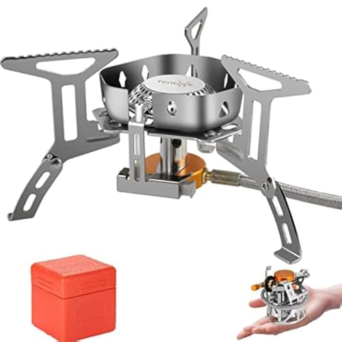 Tentock Campingkocher Mini Faltbar Camping Gaskocher Kocher mit Piezozündung 3500W Tragbare Faltbar leicht Herde Gasbrenner Gas Campingkocher Tentock Campingkocher Mini Faltbar Camping Gaskocher Kocher mit Piezozündung 3500W Tragbare Faltbar leicht Herde Gasbrenner Gas Campingkocher von Tentock