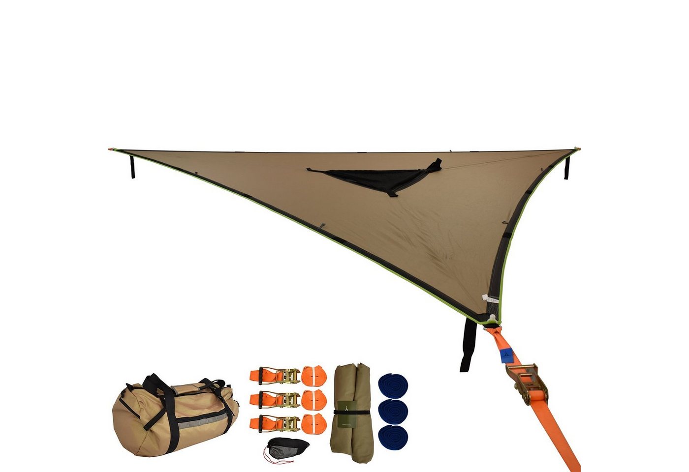 Tentsile Hängematte Hängematte Trillium Safari 3 Personen, Outdoor Trekking Zubehör Baumzelt von Tentsile