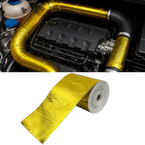 450°C Gold Thermo Isolierungsband Hitzeschutz Selbstklebend 5 Meter x 50mm 450°C Gold Thermo Isolierungsband Hitzeschutz Selbstklebend 5 Meter x 50mm von Tenzo-R