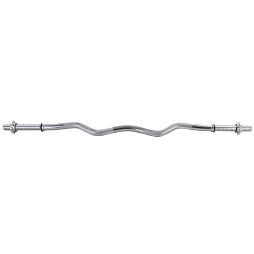 Tenzo-R 120cm Langhantel SZ Curl Stange 30mm mit Sternschrauben von Tenzo-R