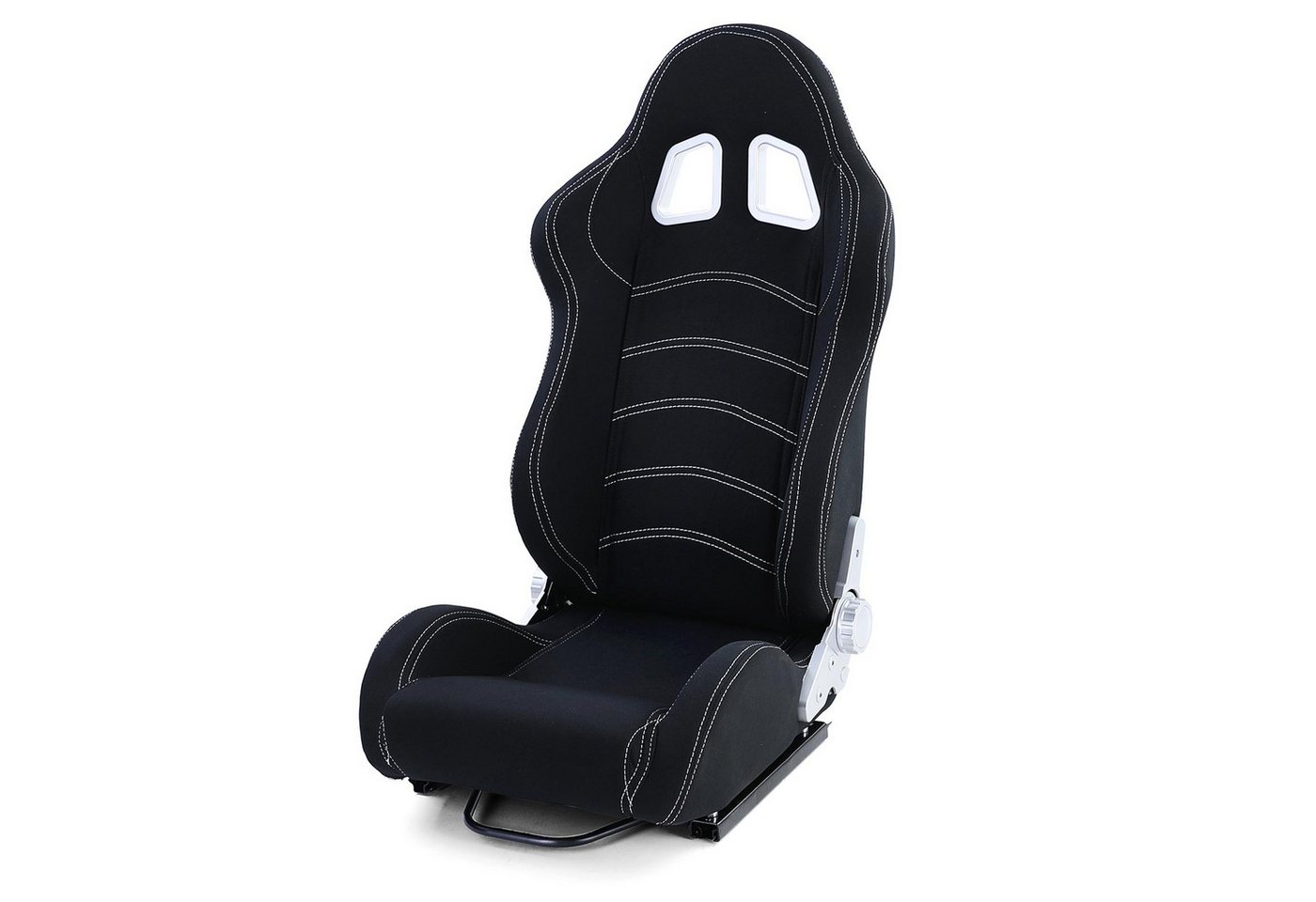 Tenzo-R Gaming Chair Sportsitz Halbschalensitz Stoff Schwarz Grau mit Konsole Tenzo-R Gaming Chair Sportsitz Halbschalensitz Stoff Schwarz Grau mit Konsole von Tenzo-R