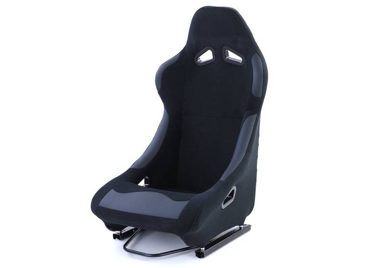 Tenzo-R Gaming Chair Sportsitz Vollschalensitz Race 1 Stoff Schwarz mit Laufschienen von Tenzo-R