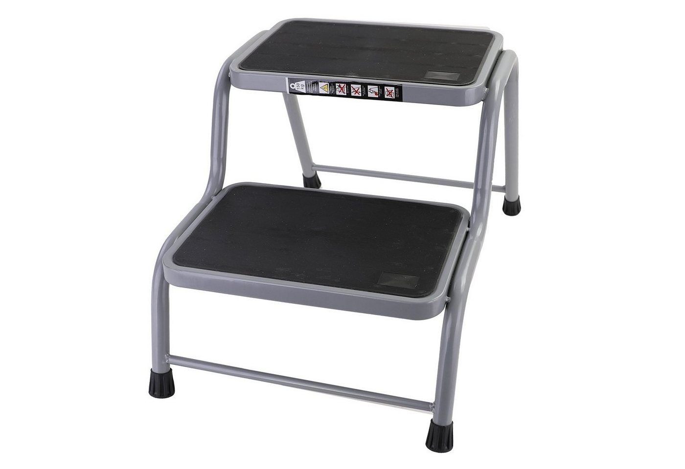 Tenzo-R Trittleiter Wohnwagen Caravan Doppel Trittstufe 2 Stufen Podest bis 150kg von Tenzo-R