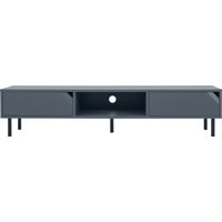 Tenzo Corner Fernsehtisch Metall/Spanplatte 176x43x39 cm von Tenzo