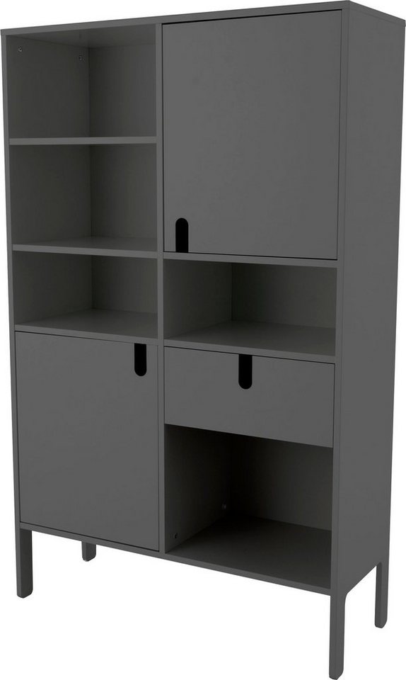 Tenzo Highboard UNO, mit 2 Türen, 1 Schublade und 5 offenen Fächer von Tenzo