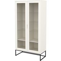 Tenzo Lipp Vitrine Spanplatte/Holzwerkstoff 90x43x178 cm von Tenzo