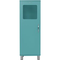 Tenzo Malibu Halbvitrine Metall/Holzwerkstoff 50x41x143 cm von Tenzo