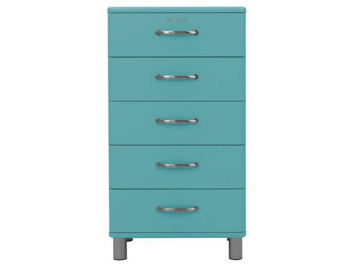 Tenzo Malibu Kommode Metall/Holzwerkstoff 60x41x111 cm von Tenzo