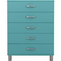 Tenzo Malibu Kommode Metall/Holzwerkstoff 86x41x111 cm von Tenzo