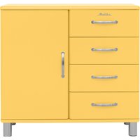 Tenzo Malibu Schrank Metall/Holzwerkstoff 98x41x92 cm von Tenzo