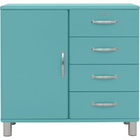 Tenzo Malibu Schrank Metall/Holzwerkstoff 98x41x92 cm von Tenzo