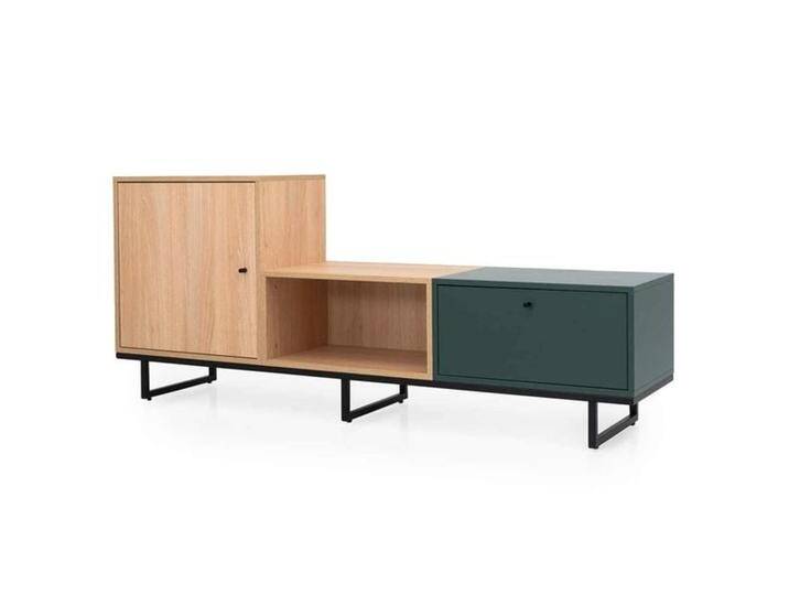 Tenzo Mudo Sideboard 168x38x71cm/43cm Natur von Tenzo