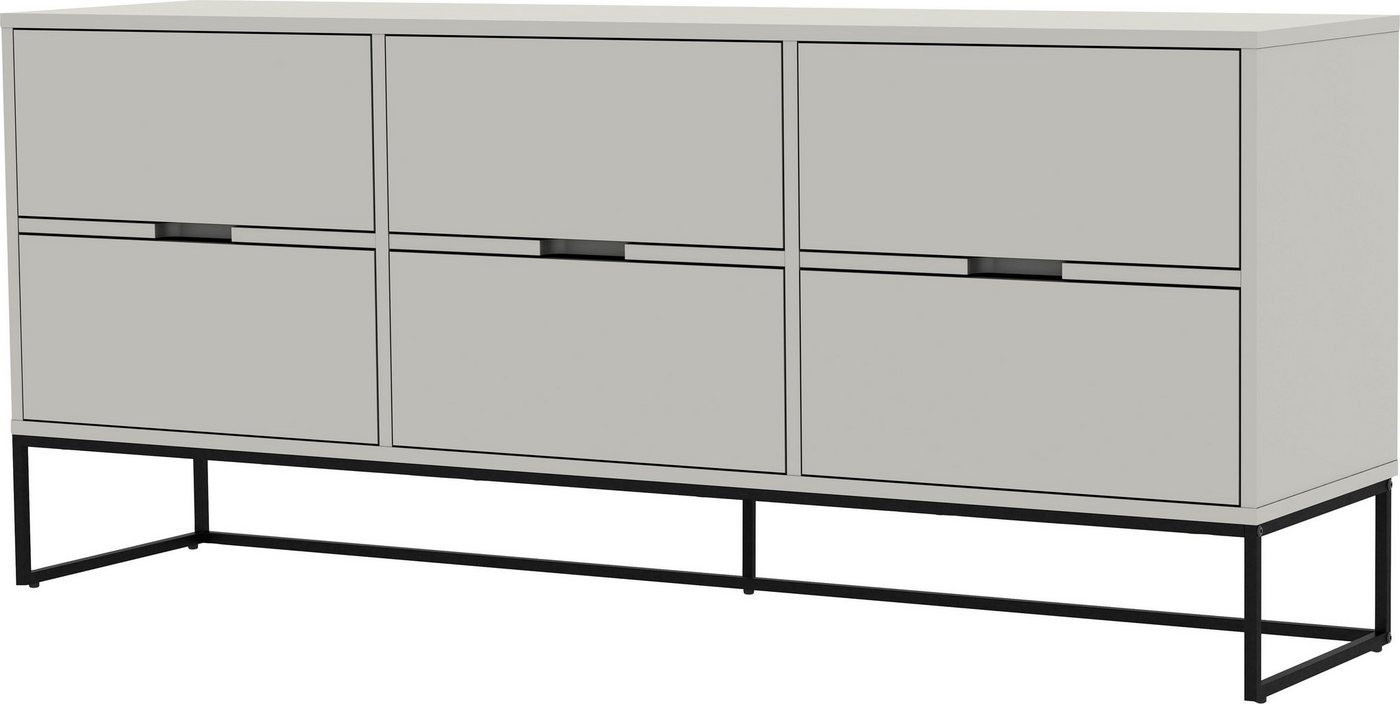 Tenzo Sideboard LIPP, mit 3 Schubladen, Design von Tenzo Design studio von Tenzo