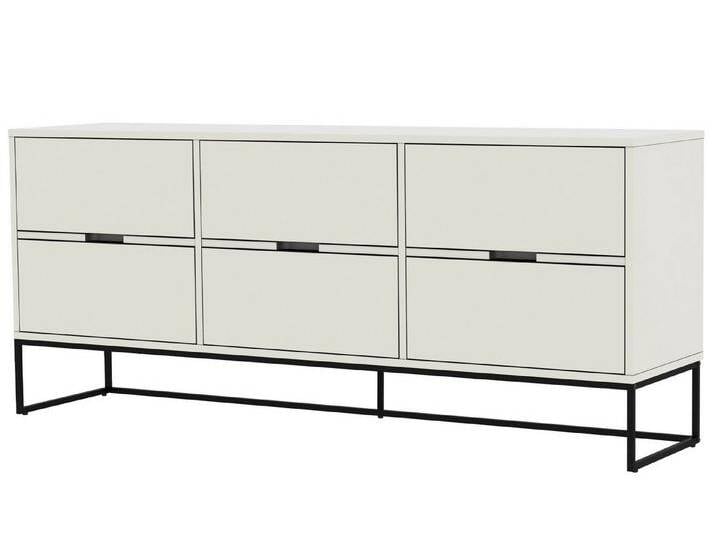 Tenzo Sideboard Sideboard Lipp 6 Schubladen, Breite 176cm von Tenzo