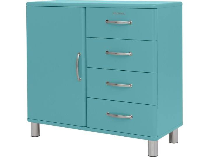 tenzo, Kommode + Sideboard, Malibu Schrank Metall/Holzwerkstoff 98x41x92 cm (98 x 41 x 92 cm) von Tenzo