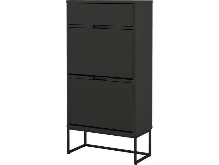 tenzo, Schuhschrank, Lipp Schuhschrank Metall/Holzwerkstoff 58x28x116 cm von Tenzo