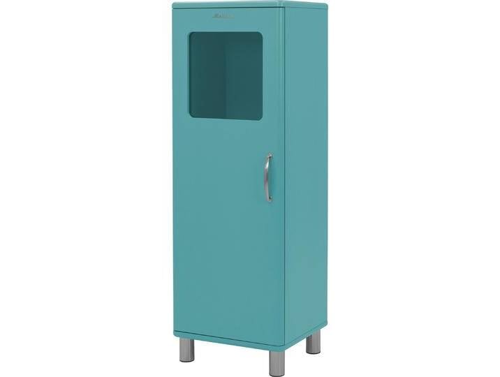 tenzo, Vitrine + Buffetschrank, Malibu Halbvitrine Metall/Holzwerkstoff 50x41x143 cm (50 x 41 x 143 cm) von Tenzo