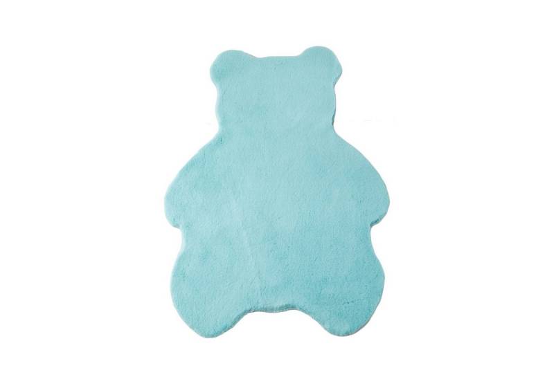 Teppich Boss Kinderteppich Kinder Teppich Carlo Mint, Bärenform, Höhe: 25 mm von Teppich Boss