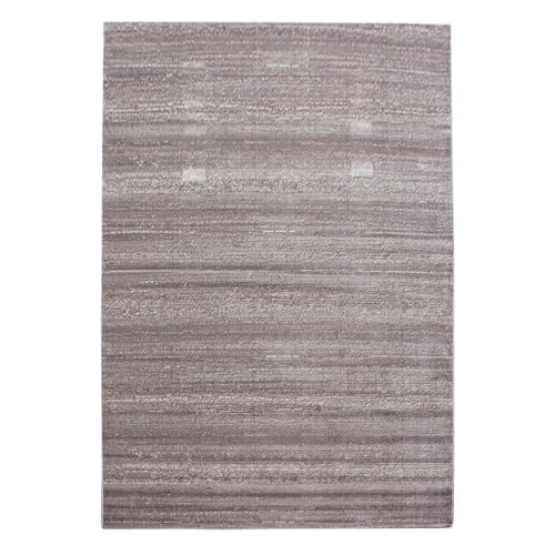Kurzflor Teppich Pago rechteckig, Farbe: Beige, Größe:120x170 cm von Teppich Boss