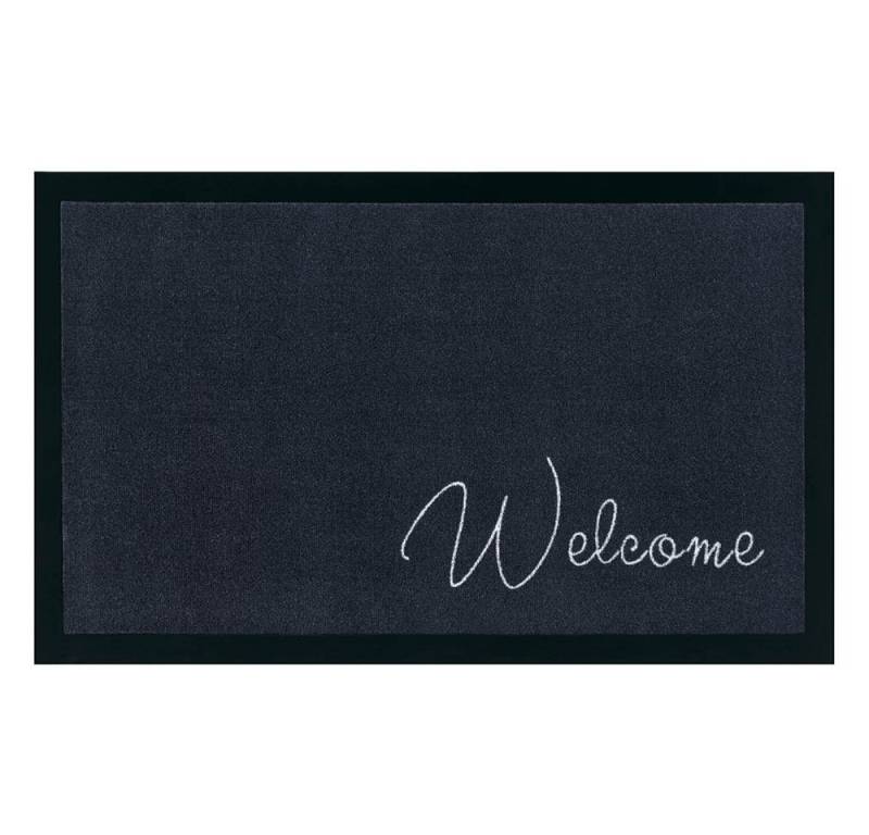 Teppich Boss Fußmatte Fußmatte Welcome II anthrazit In- / Outdoor, rechteckig, Höhe: 5 mm Teppich Boss Fußmatte Fußmatte Welcome II anthrazit In- / Outdoor, rechteckig, Höhe: 5 mm von Teppich Boss