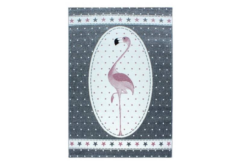 Teppich Boss Kinderteppich Kinder Teppich Kikki Pink, Läufer, Höhe: 11 mm von Teppich Boss