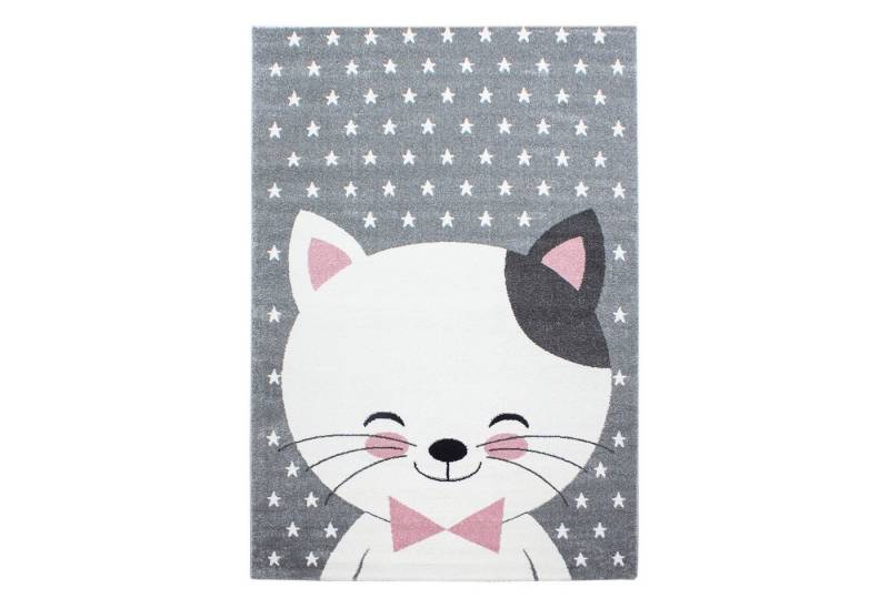 Teppich Boss Kinderteppich Kinder Teppich Kikki Pink, Läufer, Höhe: 11 mm von Teppich Boss