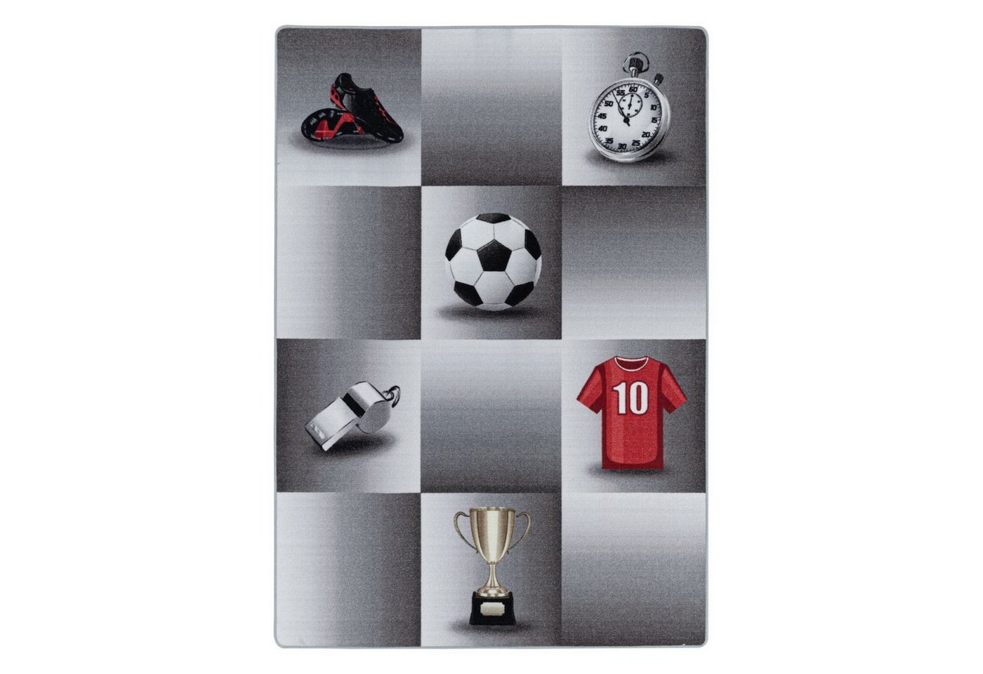 Teppich Boss Kinderteppich Kinder Teppich Paula Grau, Läufer, Höhe: 7 mm Teppich Boss Kinderteppich Kinder Teppich Paula Grau, Läufer, Höhe: 7 mm von Teppich Boss