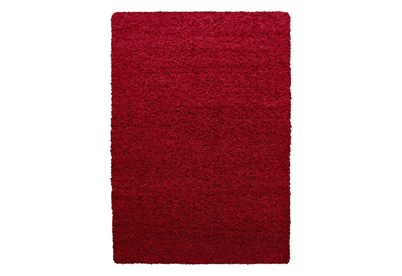 Teppich Hochflor Teppich Lux Rot, Teppich Boss, Läufer, Höhe: 30 mm von Teppich Boss