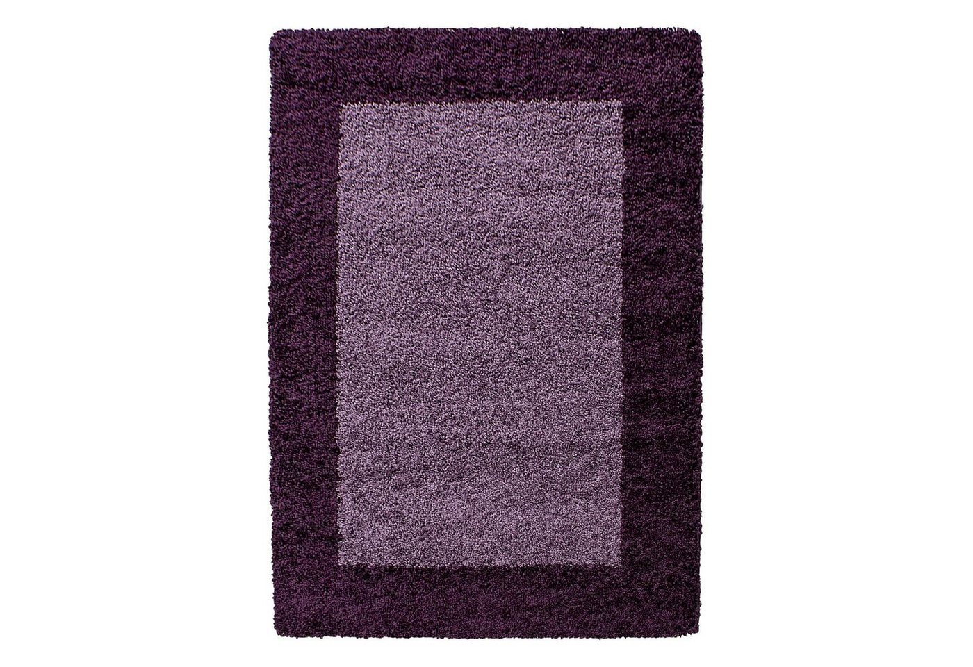 Teppich Hochflor Teppich Lux Violett, Teppich Boss, Läufer, Höhe: 30 mm von Teppich Boss
