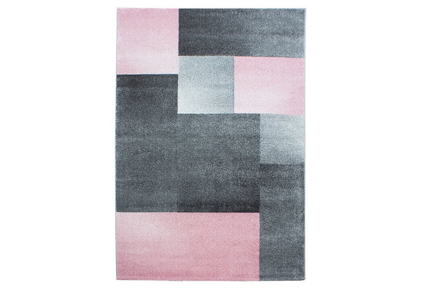 Teppich Kurzflor Teppich Luigi Pink, Teppich Boss, rechteckig, Höhe: 11 mm von Teppich Boss