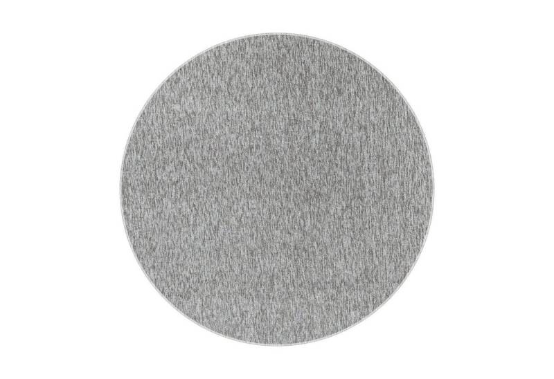 Teppich Boss Teppich Kurzflor Teppich Neva Hellgrau, rund, Höhe: 7 mm Teppich Boss Teppich Kurzflor Teppich Neva Hellgrau, rund, Höhe: 7 mm von Teppich Boss