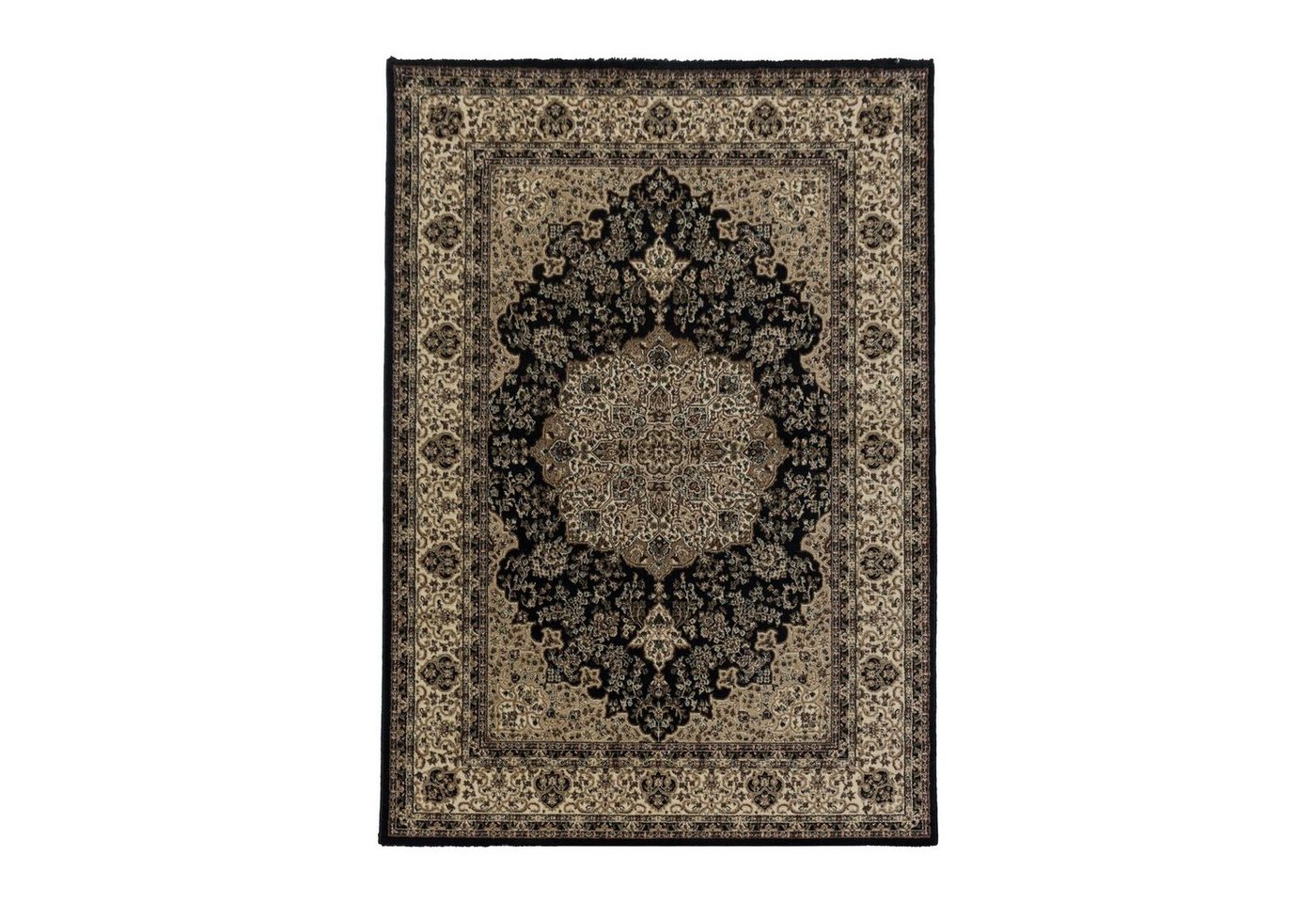 Teppich Boss Teppich Orient Teppich Kasara Schwarz, Läufer, Höhe: 9 mm Teppich Boss Teppich Orient Teppich Kasara Schwarz, Läufer, Höhe: 9 mm von Teppich Boss