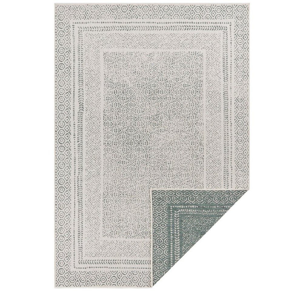 Teppich Teppich Frame rechteckig In- / Outdoor Bordüre grün, Teppich Boss, rechteckig, Höhe: 5 mm von Teppich Boss