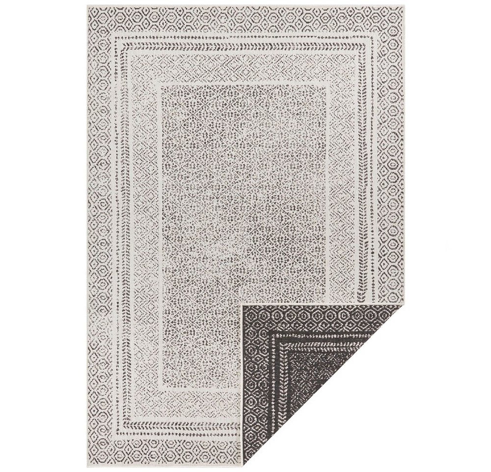Teppich Teppich Frame rechteckig In- / Outdoor Bordüre schwarz, Teppich Boss, rechteckig, Höhe: 5 mm von Teppich Boss
