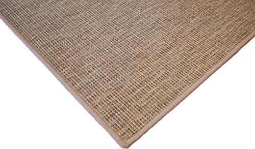 Outdoor/Indoor Teppich Cornus Beige Wetterfest Terrasse Küche - Verschiedene Größen (200 x 250 cm) von Teppich Janning