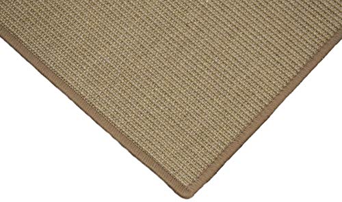 Teppich Janning Sisalteppich umkettelt Creme 100% Sisal gekettelt - Verschiedene Größen (90 x 160 cm) von Teppich Janning