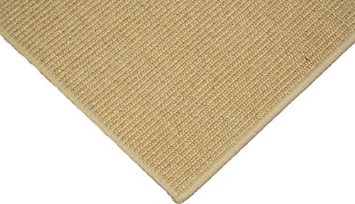 Teppich Janning Sisalteppich umkettelt Natur 100% Sisal gekettelt - Verschiedene Größen (140 x 200 cm) von Teppich Janning