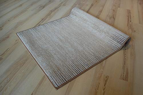 Teppich Läufer AW Tunis 33 beige 67 cm, 80 cm, 100 cm Breite BOR (150, 67) von Teppich Janning