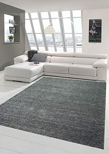 Klassischer Wohnzimmer Teppich | pflegeleicht | grau, Größe 120x170 cm von Teppich-Traum