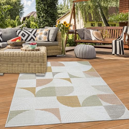 Teppich-Traum In-und Outdoor Teppich Terrasse Garten wetterbeständig pflegeleicht modernes Design naturfarben Outdoor beige Mehrfarbig 200 x 280 cm Teppich-Traum In-und Outdoor Teppich Terrasse Garten wetterbeständig pflegeleicht modernes Design naturfarben Outdoor beige Mehrfarbig 200 x 280 cm von Teppich-Traum