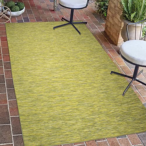 Teppich-Traum In- und Outdoorteppich Balkon Terrasse Veranda Läufer beidseitig verwendbar wetterbeständig Sisaloptik grün, 60 x 100 cm von Teppich-Traum