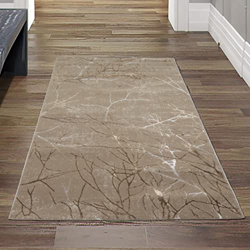 Teppich-Traum Läufer Designerteppich Flur Wohn- & Schlafzimmer abstraktes Ästemuster beige Größe 60x110 cm Teppich-Traum Läufer Designerteppich Flur Wohn- & Schlafzimmer abstraktes Ästemuster beige Größe 60x110 cm von Teppich-Traum