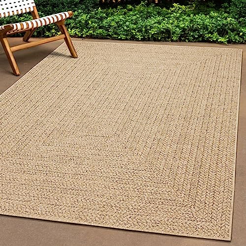 Teppich-Traum Outdoor Teppich groß modern robust Jute Look wetterfest Balkon Garten Terrasse 240x340 cm Teppich-Traum Outdoor Teppich groß modern robust Jute Look wetterfest Balkon Garten Terrasse 240x340 cm von Teppich-Traum