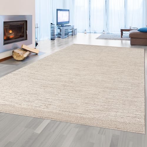Teppich-Traum Runder Wohnzimmerteppich Schlafzimmerteppich Wolle Wollteppich handgewebt modern luxuriös Boho Natur Taupe Durchmesser 120 cm Teppich-Traum Runder Wohnzimmerteppich Schlafzimmerteppich Wolle Wollteppich handgewebt modern luxuriös Boho Natur Taupe Durchmesser 120 cm von Teppich-Traum
