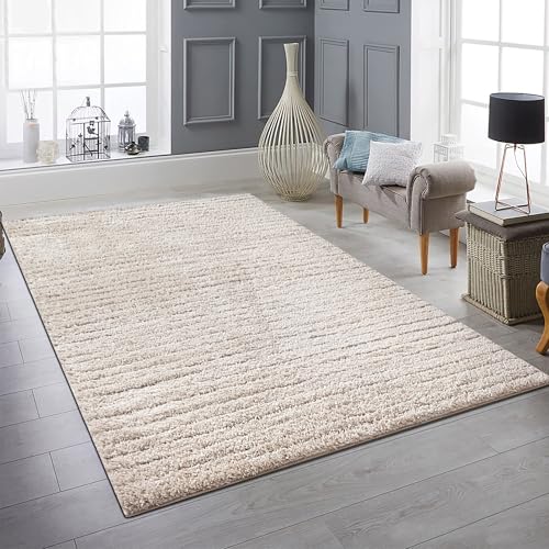 Teppich-Traum Shaggy Teppich Wohnzimmer Schlafzimmer flauschig weich kuschelig modern Hochflor pflegeleicht Fußbodenheizung geeignet Beige 120 x 170 cm Teppich-Traum Shaggy Teppich Wohnzimmer Schlafzimmer flauschig weich kuschelig modern Hochflor pflegeleicht Fußbodenheizung geeignet Beige 120 x 170 cm von Teppich-Traum