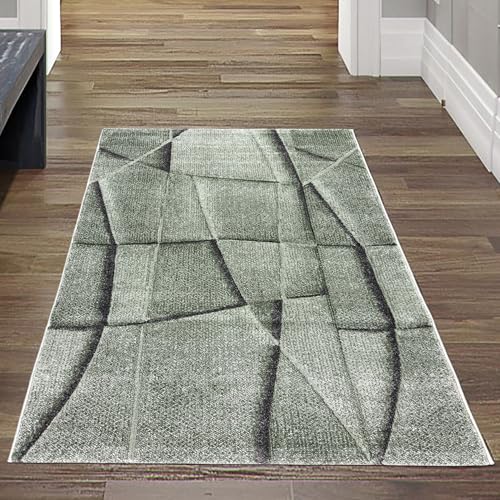 Teppich-Traum Teppich Läufer kurz Flur geometrisch mit Konturenschnitt pflegeleicht weich modern grün 80 x 150 cm Teppich-Traum Teppich Läufer kurz Flur geometrisch mit Konturenschnitt pflegeleicht weich modern grün 80 x 150 cm von Teppich-Traum