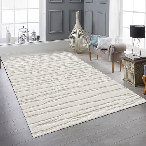 Teppich-Traum Wohnzimmer Kinderzimmer Schlafzimmer Wartezimmer Büro Moderner Designerteppich Kurzflorteppich groß weich Creme Beige Boho Style 200x290 cm Teppich-Traum Wohnzimmer Kinderzimmer Schlafzimmer Wartezimmer Büro Moderner Designerteppich Kurzflorteppich groß weich Creme Beige Boho Style 200x290 cm von Teppich-Traum