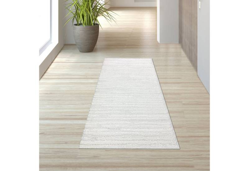 TeppichHome24 Teppich Wohnzimmer Teppich mit verschieden gemusterten Linien creme, rechteckig TeppichHome24 Teppich Wohnzimmer Teppich mit verschieden gemusterten Linien creme, rechteckig von TeppichHome24
